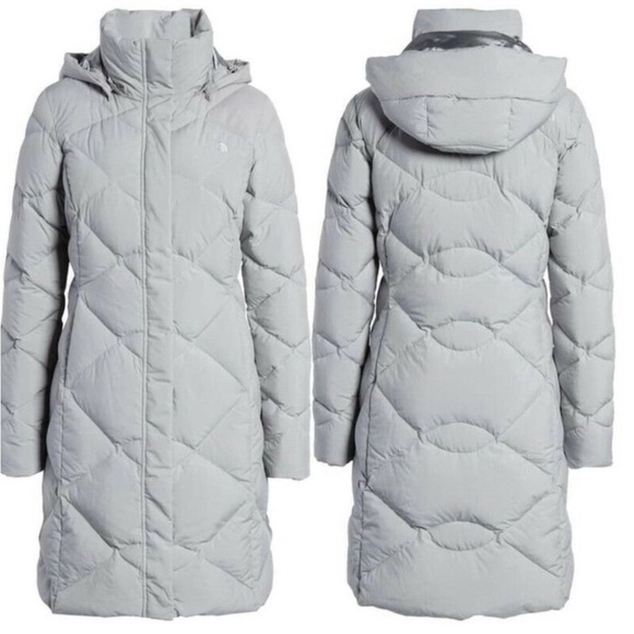 The North Face Puffer Coat Miss Metro II in Mid Grey - Picture 3 of 9